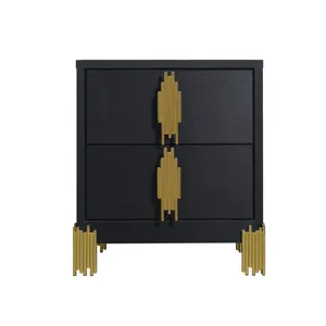 Empire Nightstand Black