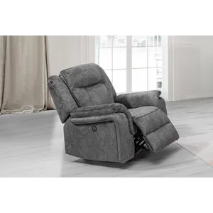 Park City Glider Recliner W/Power Footrest-Slate