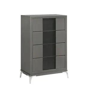 Nocturne 4 Drawer Chest-Slate