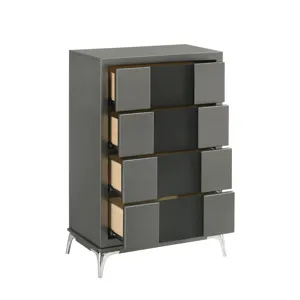 Nocturne 4 Drawer Chest-Slate