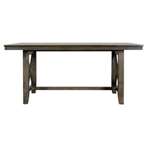 Julius 66" Rectangle Dining Table-Walnut