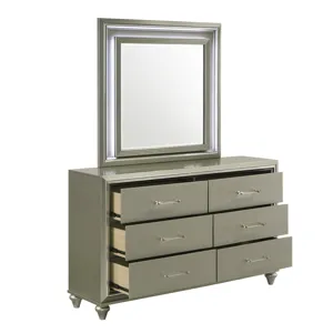 Lumina Lighted Mirror Silver