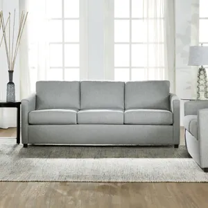Elio 3 Seater Sofa-Light Gray