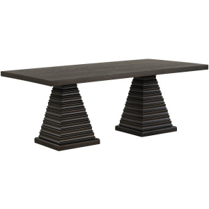 Plateau Rectangle Dining Top-Rustic Espresso