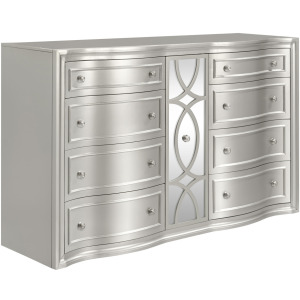 REFLECTIONS BEDROOM Reflections Dresser-Silver