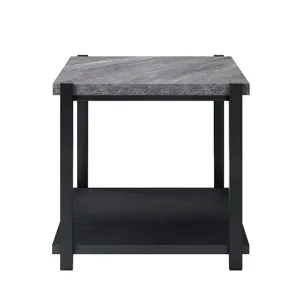 Linea 3 PC Occasional Set 1 Coffee & 2 End Tables-Dk Gray F