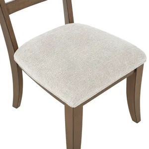 Mariana Wood Back Side Chair(2 Per Carton-Vintage Mocha