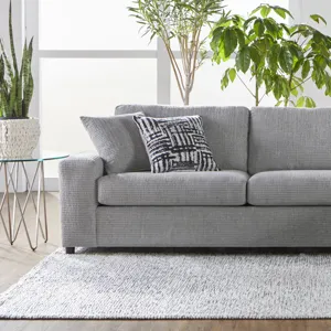 Tristan LAF Loveseat W 2 Accent Pillows-Shadow Gray
