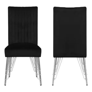 Ava Dining Chair(2 Per Carton-Black