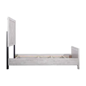 Biscayne Headboard,footboard, & Slats-Driftwood - Twin
