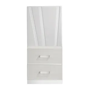 Europa Nightstand Panels, Set Of 2 White