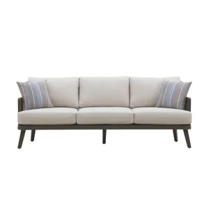 Genova Patio Sofa W/Two Accent Pillows