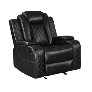 Orion II Glider Recliner-Black
