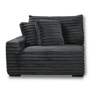 EMBRACE STATIONARY-CHARCOAL Embrace LAF Chair-Charcoal