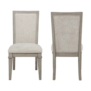 Mariana Upholstered Side Chair(2 Per Carton-Vintage Creme