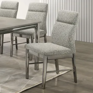 Lennox Upholstered Side Chair(2 Per Carton-Gray