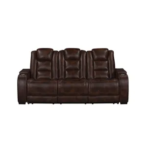 Chester Reclining Sofa-Brown