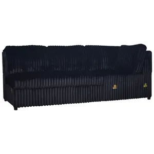 Bliss LAF Loveseat With Corner-Midnight