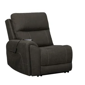 Gaia LAF Recliner W/Power Headrest,footrest, Massage, Heat-Sable