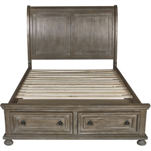 Allegra Headboard-Pewter - Full