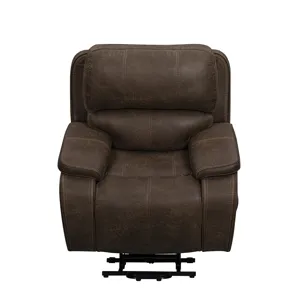 Brookings Power Lift Recliner W Heat & Massage-Brown