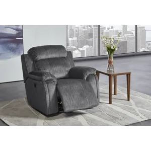 Tango Glider Recliner W/Power Footrest-Shadow