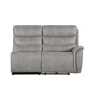 Kamari RAF Loveseat W/One Power Headrest & Footrest-Gray