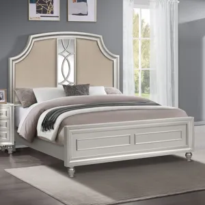 Reflections Headboard-Silver - Queen
