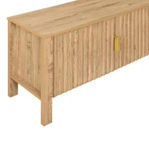Thayer 47" Two Door TV Console Natural
