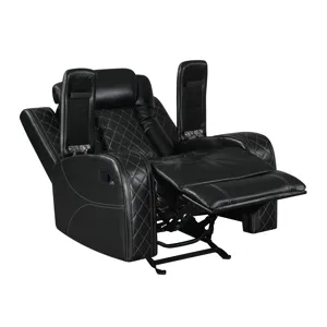 Orion II Glider Recliner-Black
