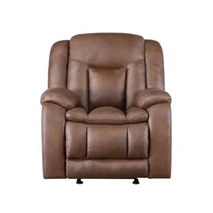 Morello Glider Recliner W/Power Footrest Brown