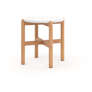 SOLSTICE OUTDOOR Solstice End Table Terrazzo Top