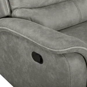 Kamari LAF Console Loveseat W/Dual Recliner-Gray