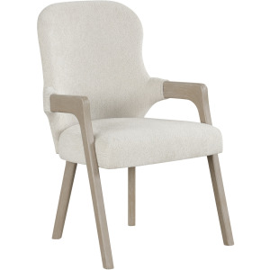 Gwendolyn Upholstered Arm Chair(2 Per Carton-Cerused Taupe