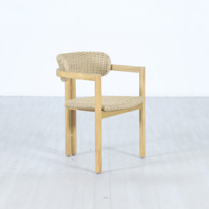 Sedona Wood And Wicker Patio Dining Chair(2 Per Carton)