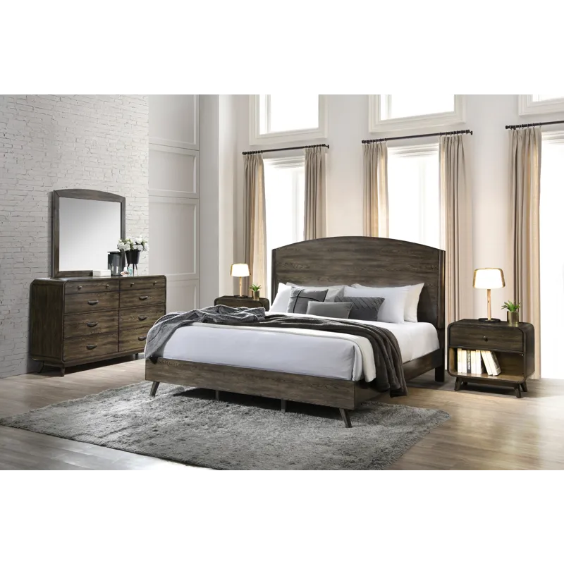 Rex 6/6 Ek 5pcs B/Dresser/Mirror/2 Nightstands