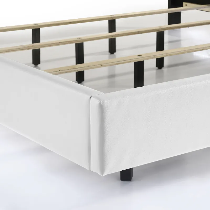 Europa Bed With 2 Nightstand & Panels - California King