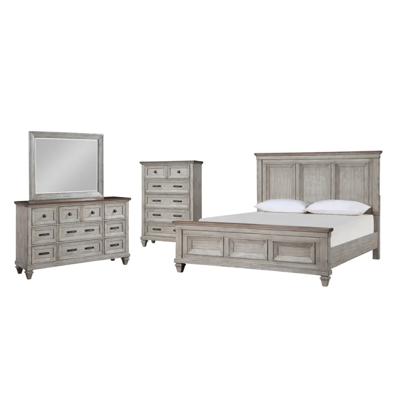 Mariana 4pc-Bed, R, R, H - King