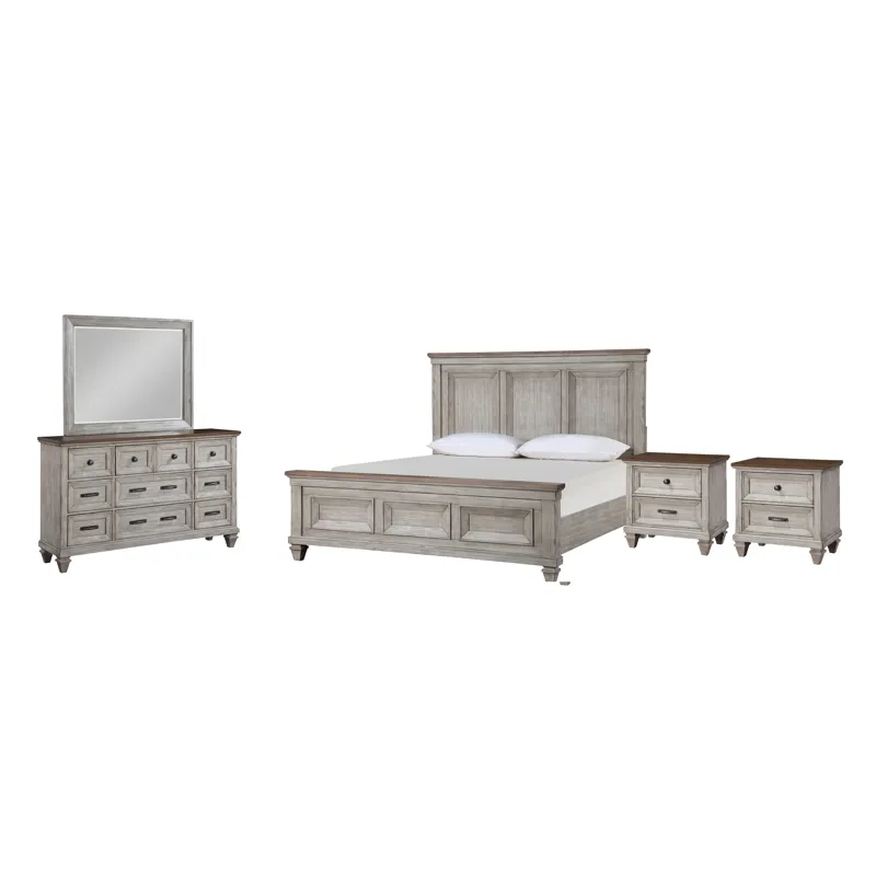 Mariana 5pc-Bed, R, R, Nightstand - Queen