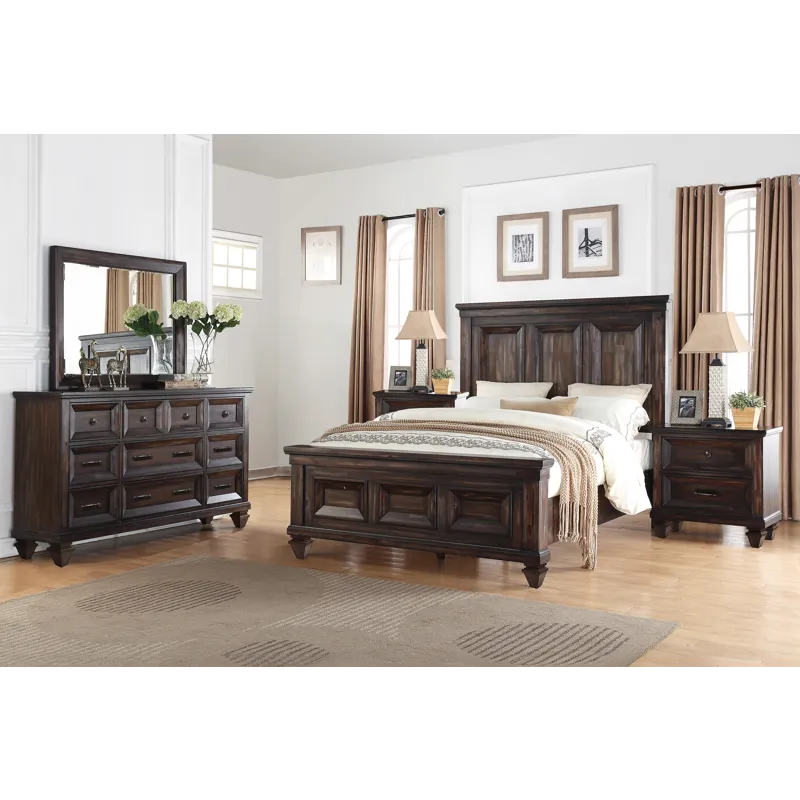 Sevilla 6/0 Wk 5pcs B/Dresser/Mirror/2 Nightstands
