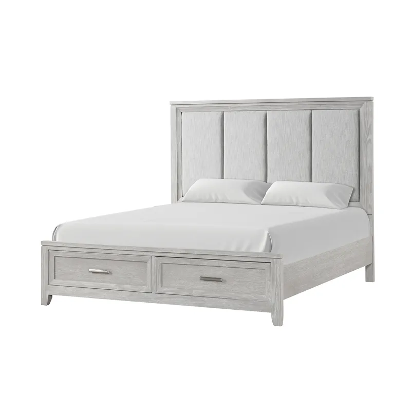 Fiona Bed, Mist Gray - California King
