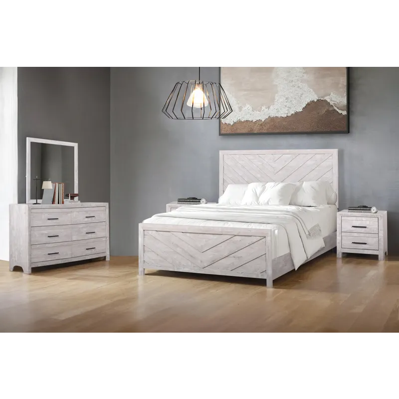 Biscayne 6/0 Wk 5pcs B/Dresser/Mirror/2 Nightstands
