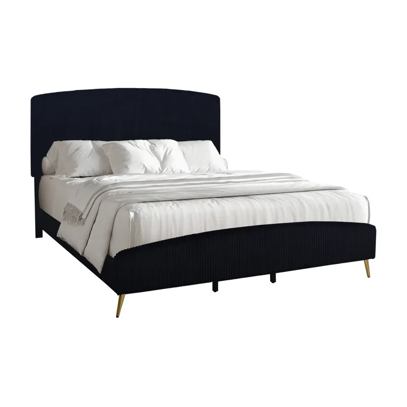 Kailani Black Bed - King