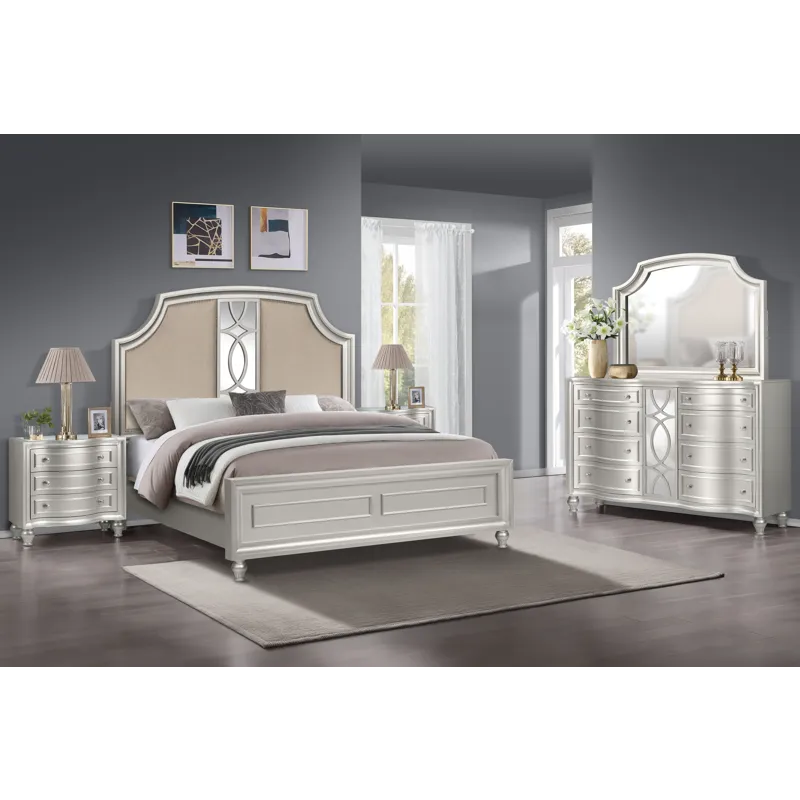 Reflections 6/0 Wk 5pcs B/Dresser/Mirror/2 Nightstands