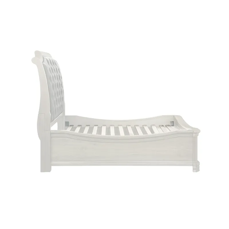 Lyndhurst White Bed Only - King