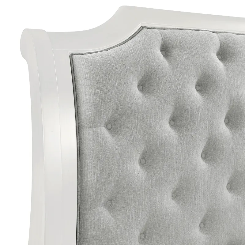 Lyndhurst White Bed Only - King