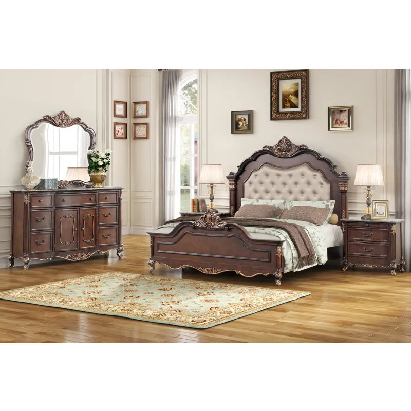 Constantine 6/6 Ek 4pcs B/Dresser/Mirror/Nightstand