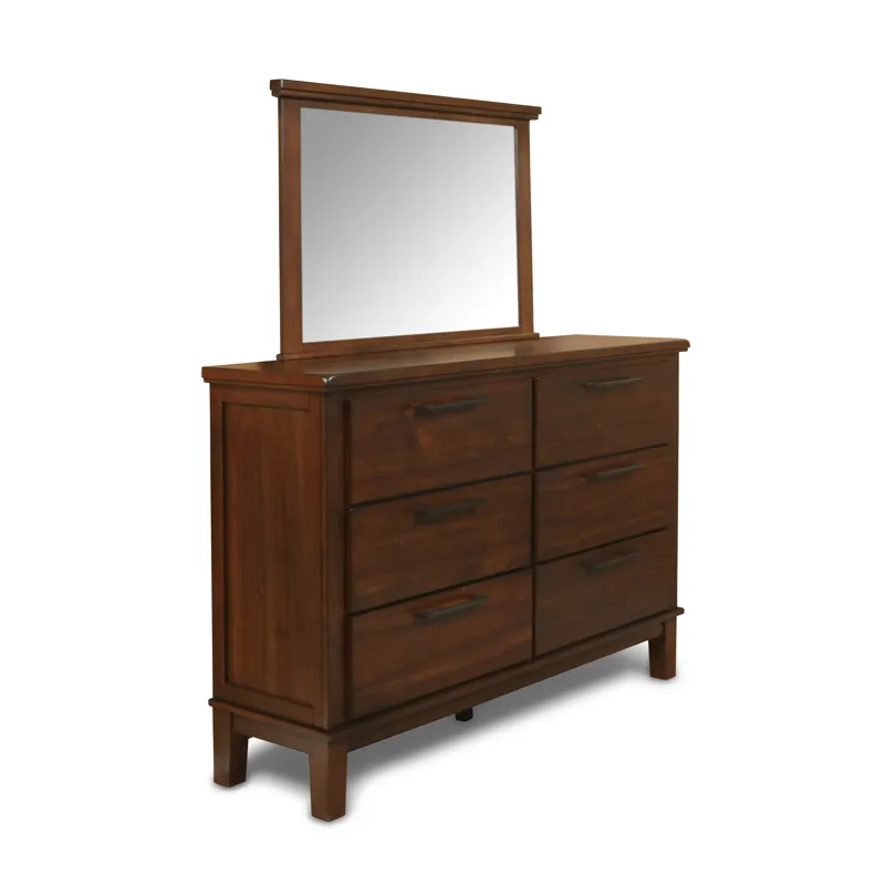 Cagney Dresser & Mirror Chestnut