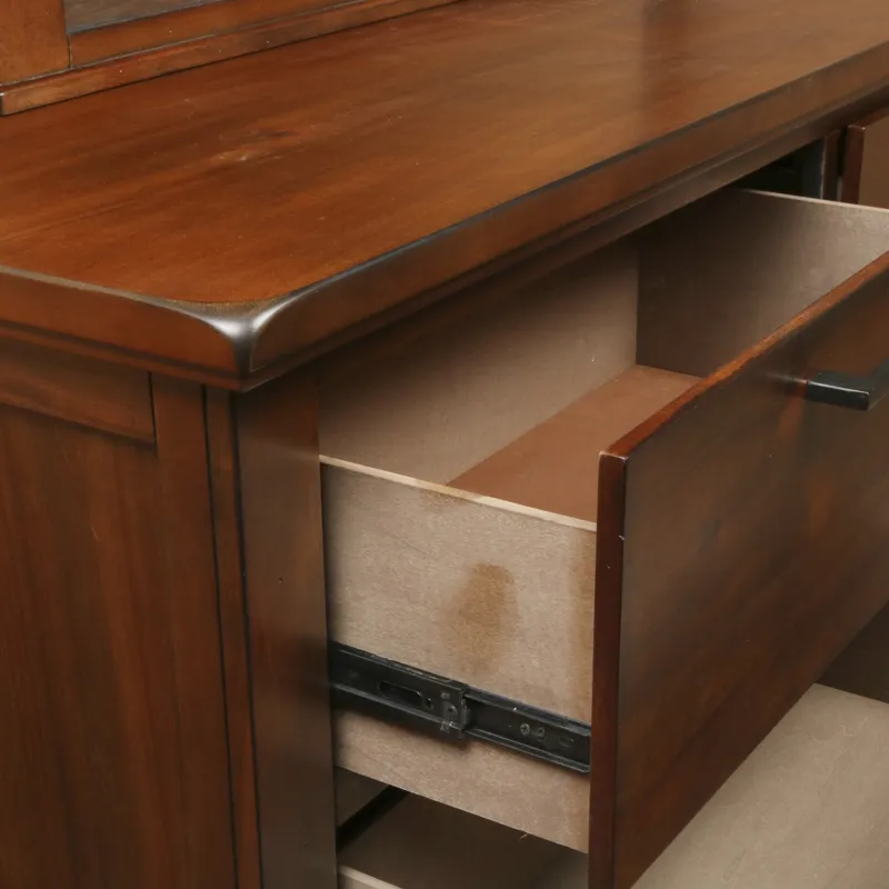 Cagney Dresser & Mirror Chestnut
