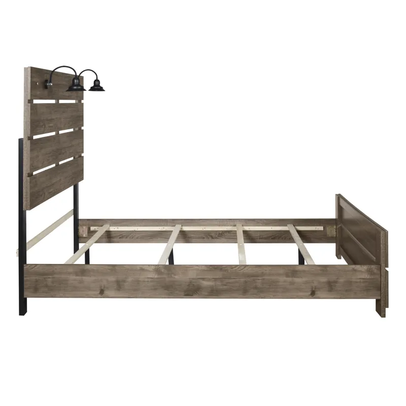 Misty Lodge Bed Greige - Twin